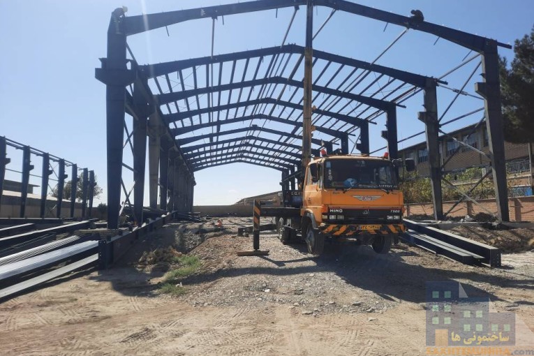 ساخت انواع سوله و اسکلت فلزی سوله دست دوم