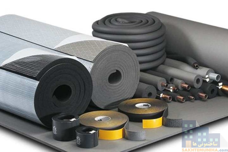 عرضه عایق الاستومری رولی و لوله ای عایق خودرو