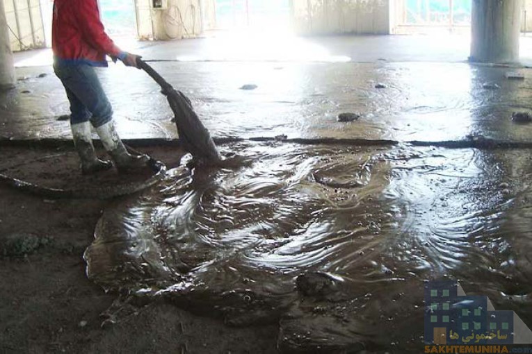 اجرای فوم بتن و کف سازی
