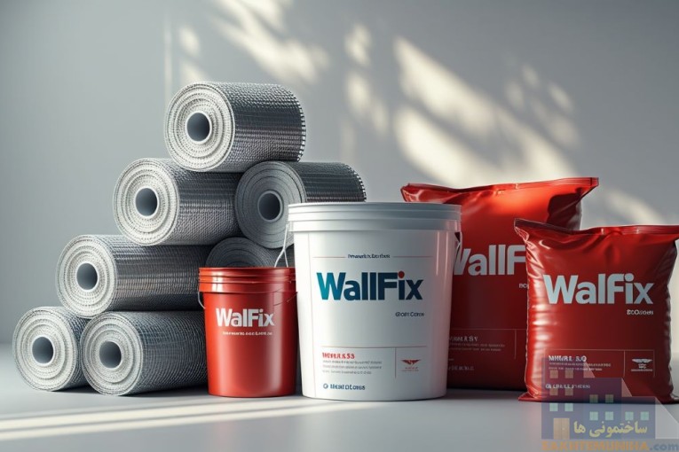 توری فایبرگلاس وال مش